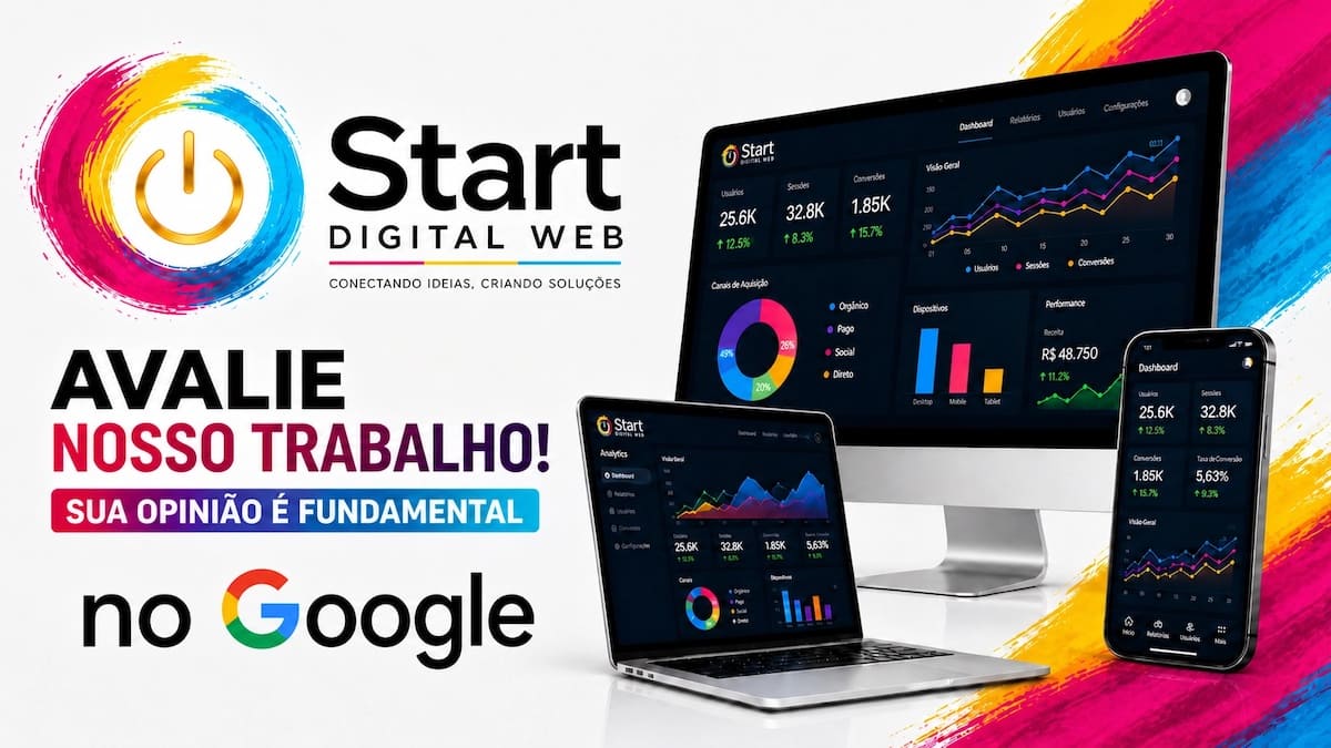 Start Digital Web — avalie nosso trabalho
